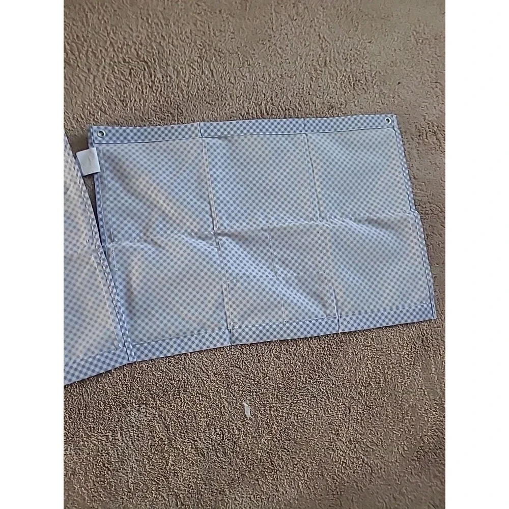 IKEA Nanig Baby Nursery 6pockets Wall Organizer Blue decor storage 27X19